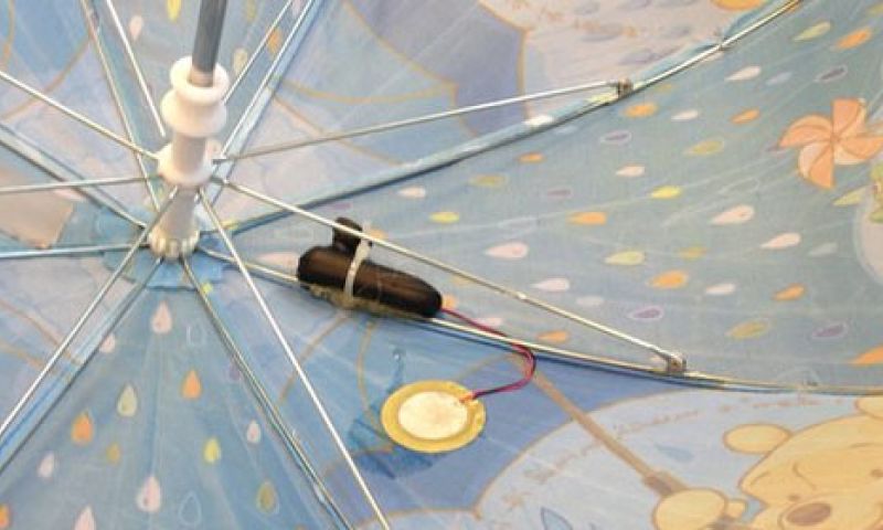 Nederlander wil paraplu’s omtoveren tot regenmeters