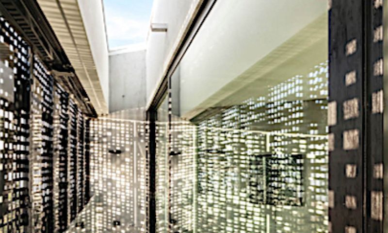 Geperforeerde villa met extreme punt wint architectuurprijs