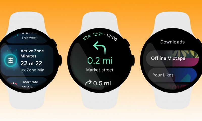 google Samsung wear os tizen smartwatch slim horloge