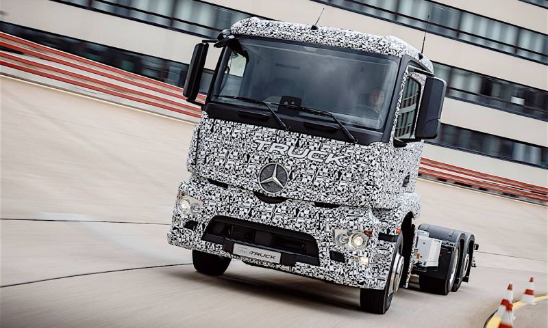 Mercedes komt met eerste zware elektrische vrachtwagen