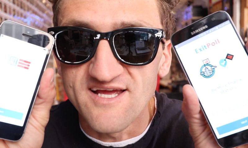 Livevideo-app voor Amerikaanse kiezers van vlogger Casey Neistat