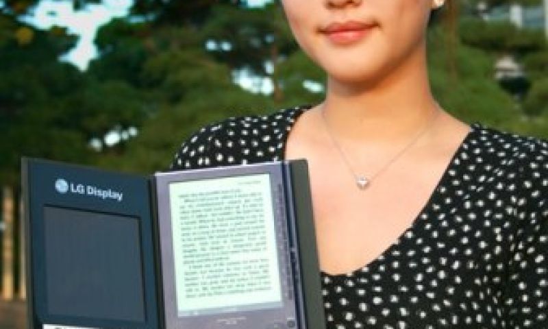 Eerste reader van LG heeft zonnecel