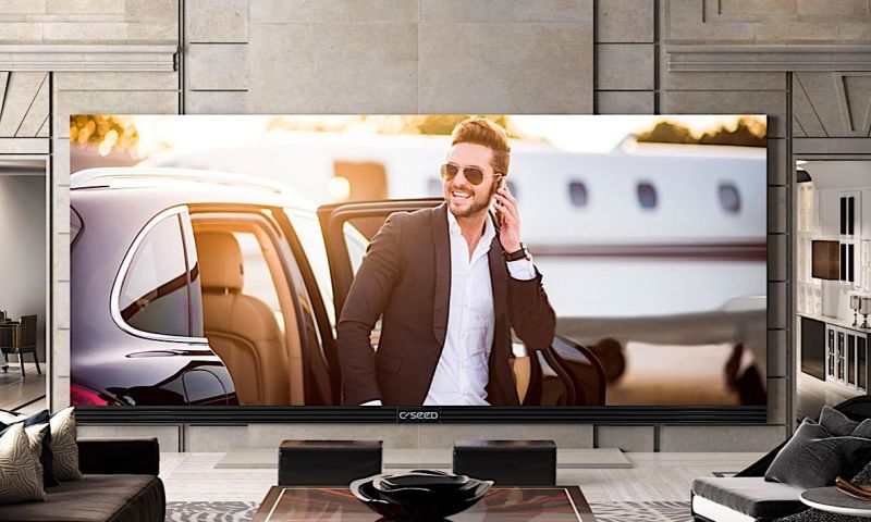 Dit is de grootste 4K-tv ter wereld: 6 meter breed