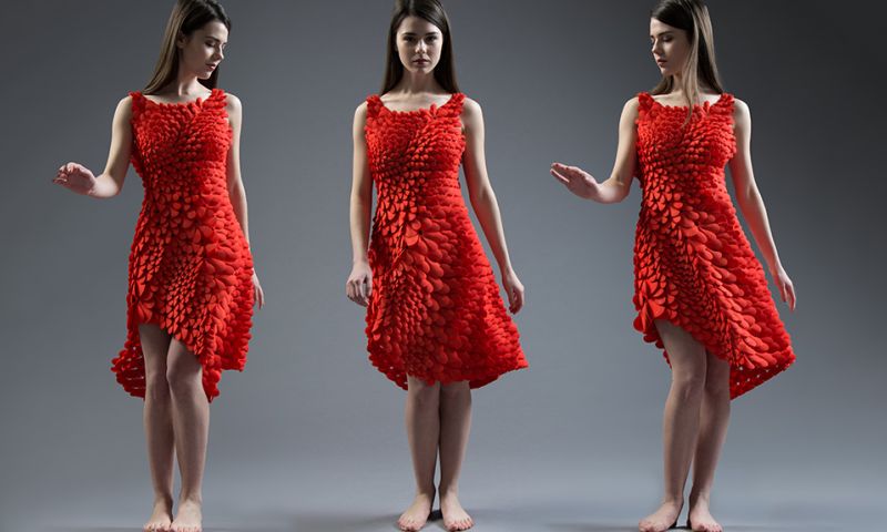 Zo 3D-print je een jurk die te groot is voor de printer