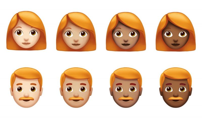 Nieuwe Apple-emoji's: van superheld tot ginger