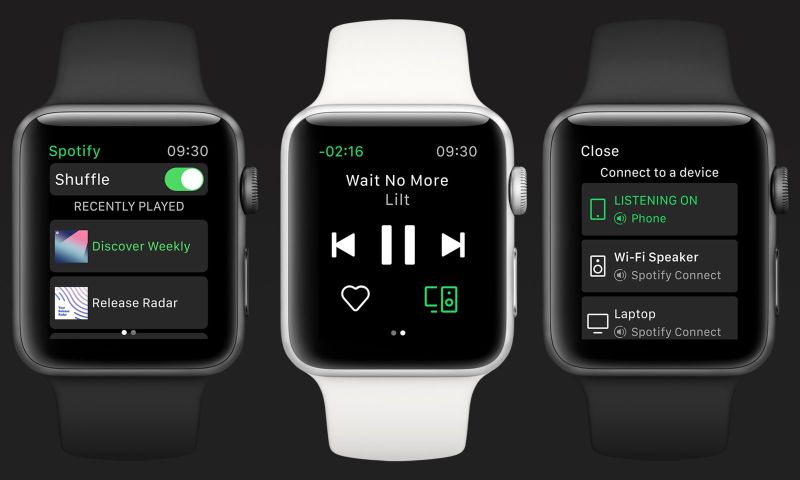 spotify app apple watch