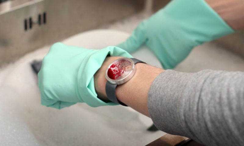 Analoge wearable toont je activiteit in druppels