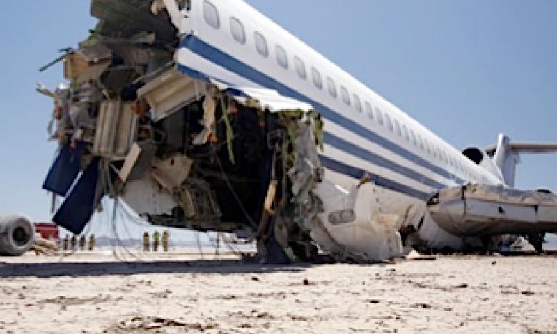Discovery Channel crasht met opzet Boeing 727