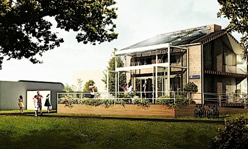 Een 'tweede huid' maakt rijtjeshuizen ruimer en zuiniger