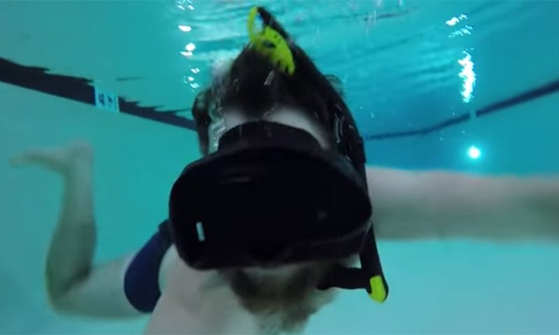 Video van de dag: VR-bril voor onder water