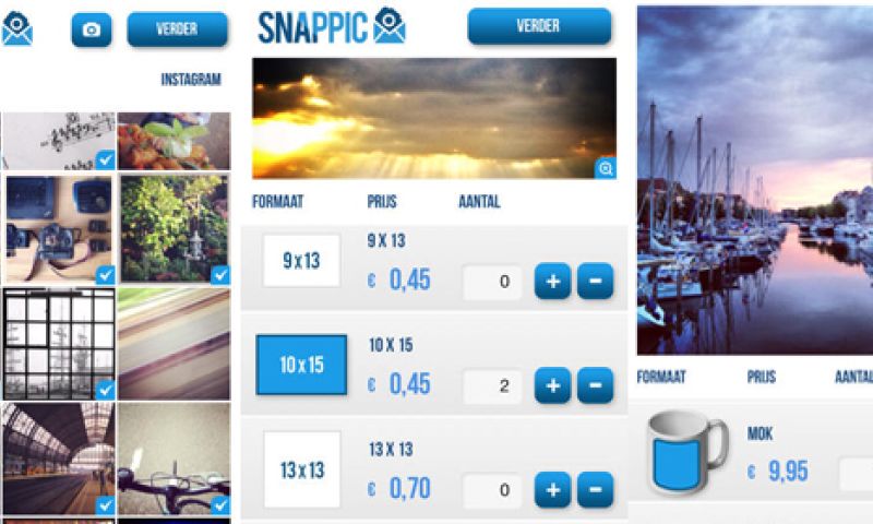 Snappic print je iPhone-foto's