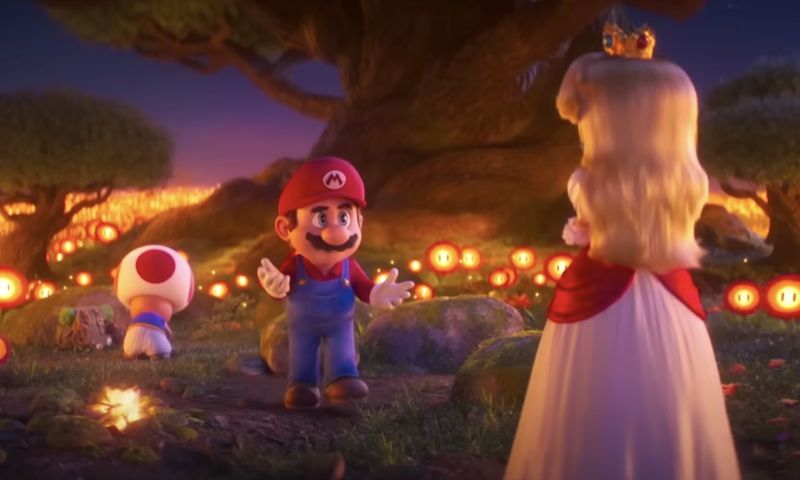 super mario movie film nintendo switch