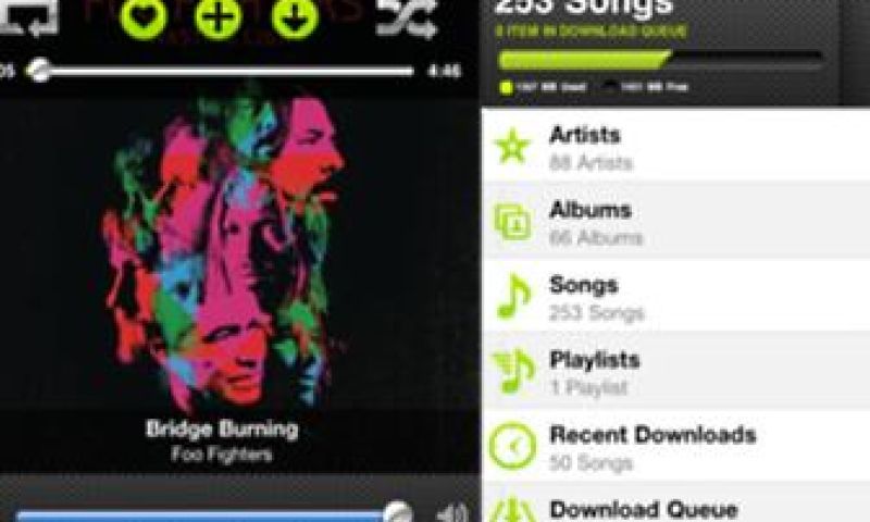 Kazaa terug met muziekabo op iPhone