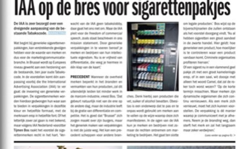 Adformatie digitaal door poststaking