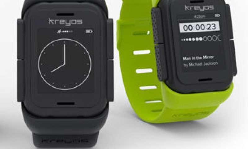 Smartwatch met bewegingsbediening en Siri-support