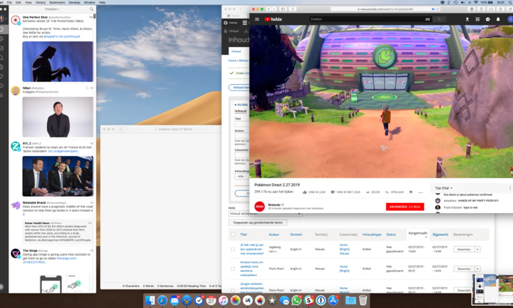 Nieuwe Pokémon-games  Sword en Shield eind dit jaar naar Switch