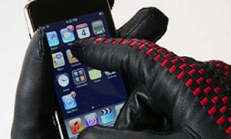 Handschoenen voor touchscreens