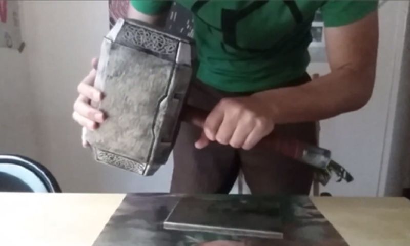 Video: een echte Thor-hamer