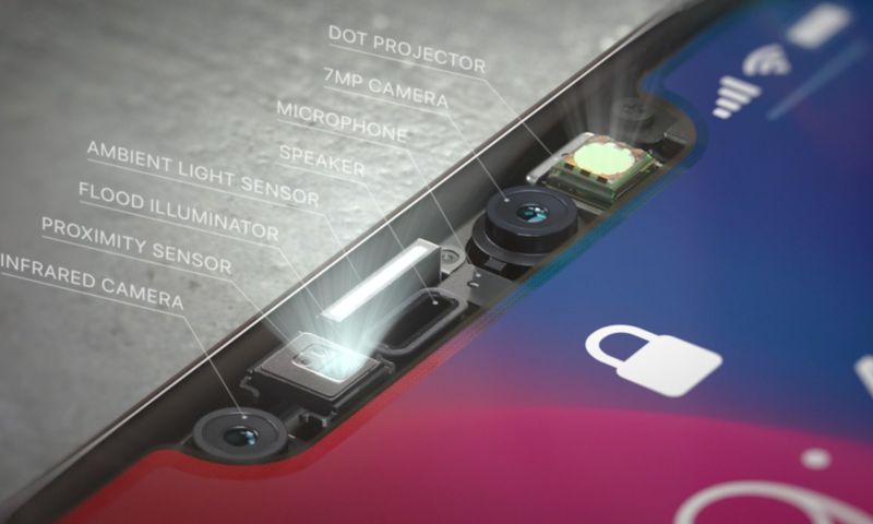 'iPhone X vertraagd door productieproblemen Face ID'