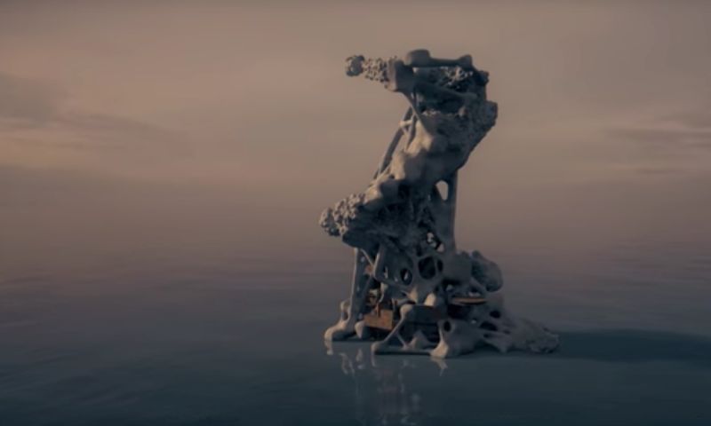 Nieuwe steden op boorplatforms in de Noordzee