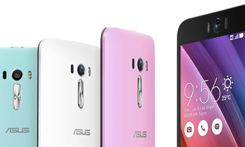 Asus-telefoon neemt selfies serieus: 13 megapixel-frontcamera