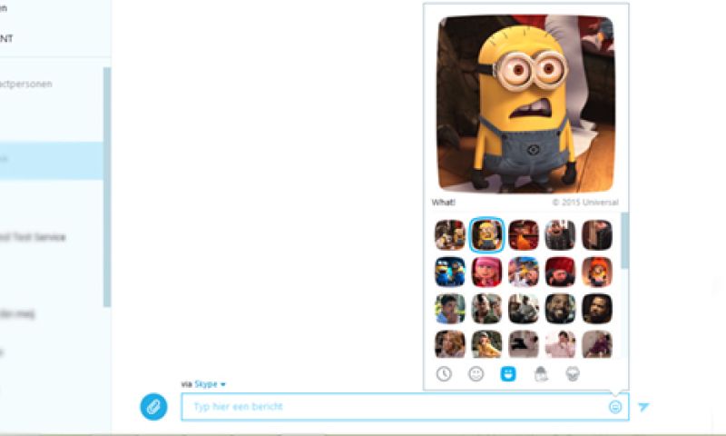 Vanaf nu ook Muppets of Minions in je Skype-chat