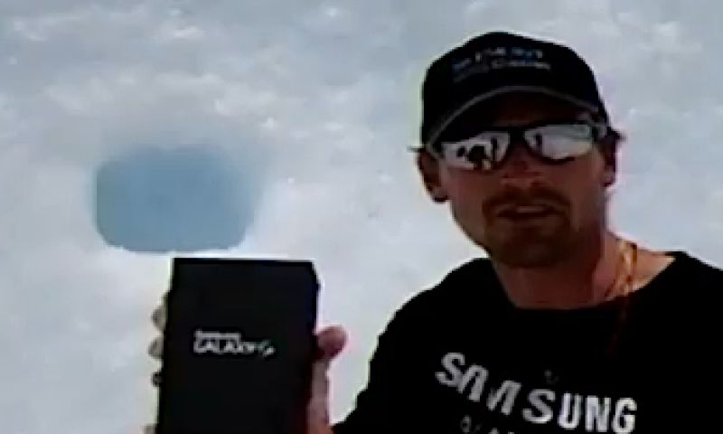 Twitteren bereikt hoogtepunt op Everest