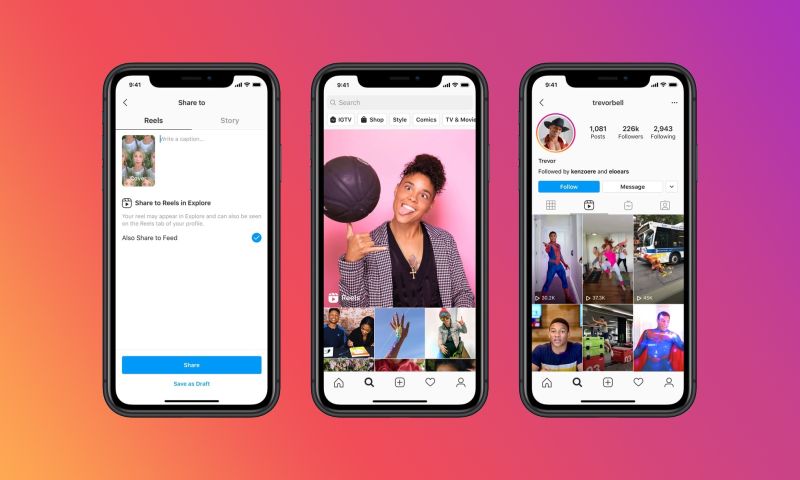 Instagram brengt TikTok-concurrent Reels uit