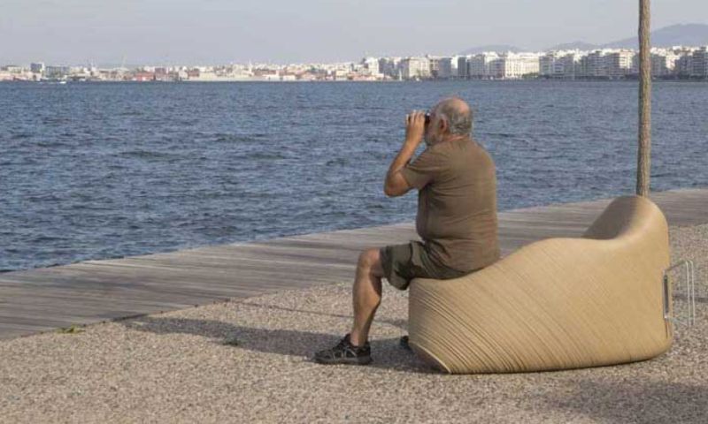 plastic afval meubels 3Dprint griekenland rotterdam