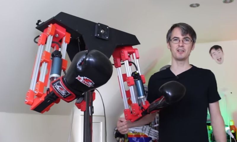 VR-games nu nog echter: deze robot kan slaan