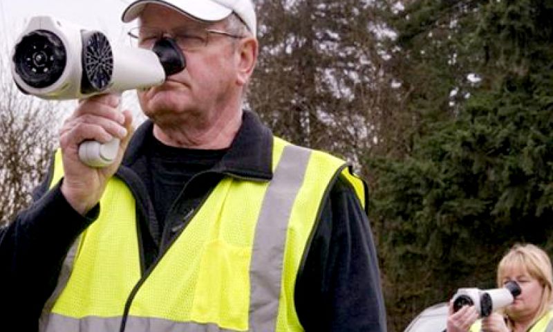 De Nasal Ranger spoort openbare wietrokers op