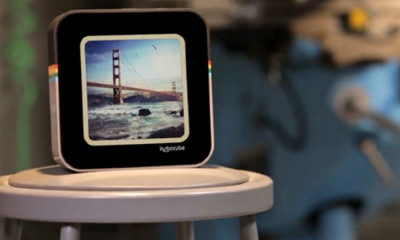 Instagram-fotolijst Instacube na 20 maanden eindelijk klaar