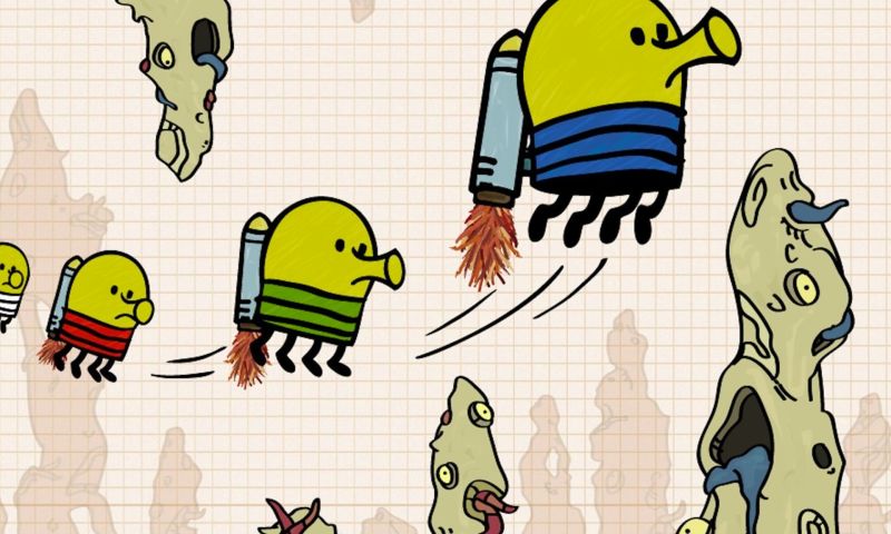 Oerklassieker Doodle Jump krijgt vervolg op iPhone