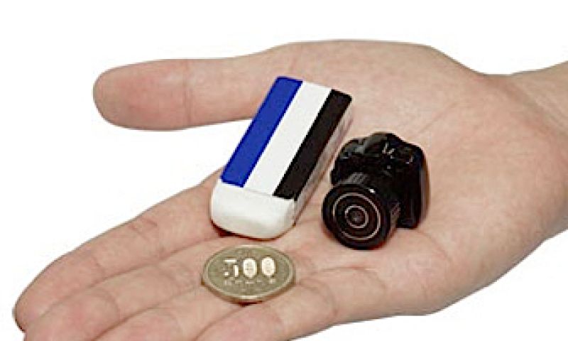 Hoe klein kan een camera worden?