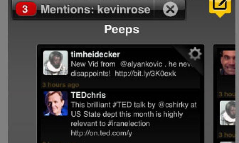 Tweetdeck nu voor iPhone