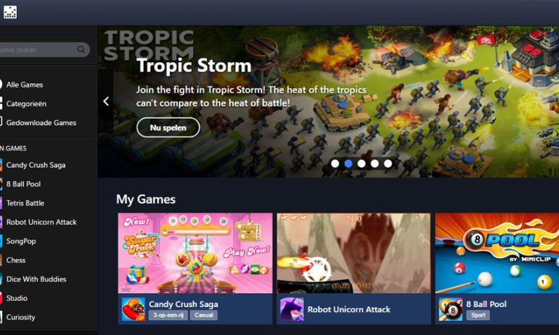 Facebook komt met eigen pc-gamingplatform Gameroom