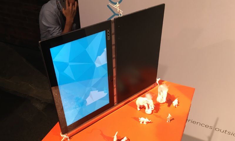 Eerste indruk: Lenovo Yoga Book, laptop zonder fysiek toetsenbord