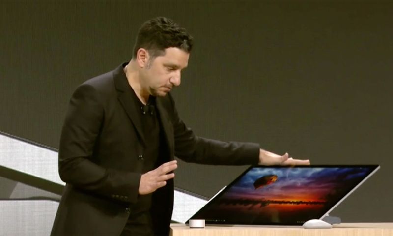 Microsoft lanceert kantelbare Surface Studio-pc