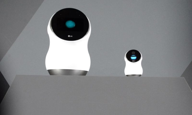 LG kondigt slimme thuisrobot met speaker aan op CES