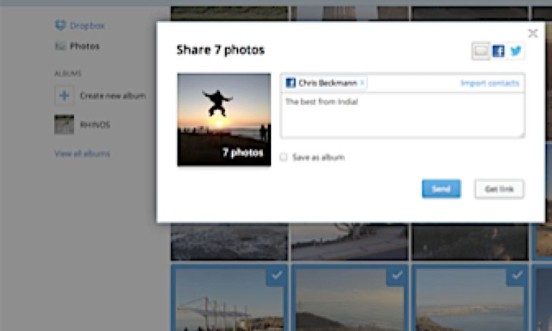 Foto-upgrade maakt DropBox socialer