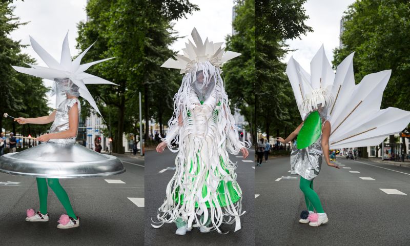Zomercarnaval met kunst- en natuurcaravaan