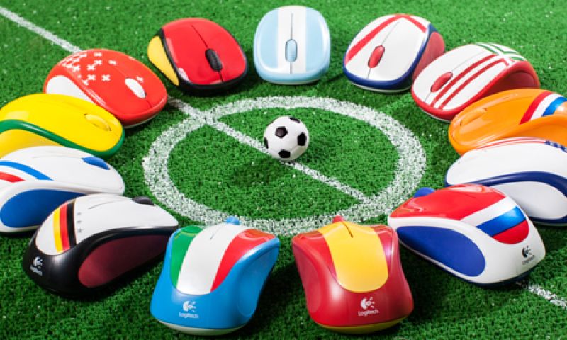 De eerste WK Voetbal-swag: Logitechs voetbalmuizen