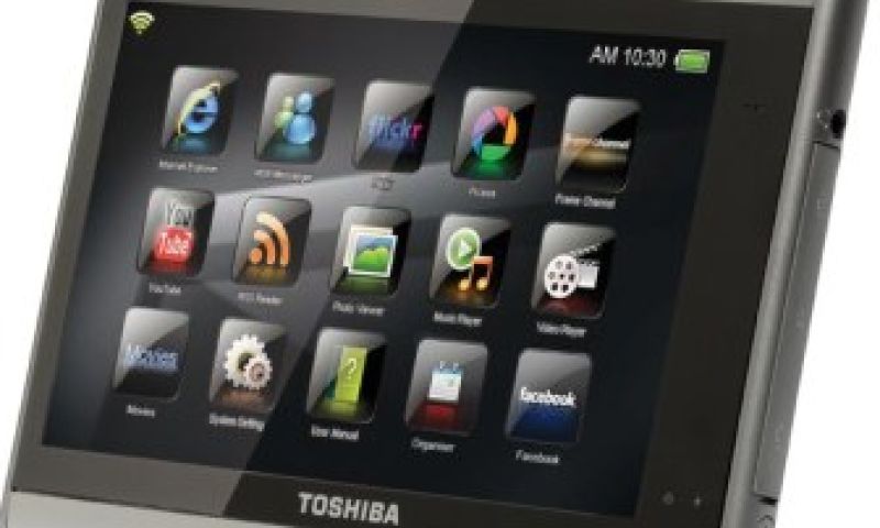 Android-tablets van HTC en Toshiba