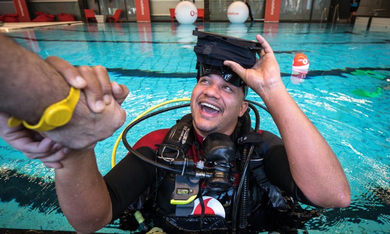 Voor het eerst VR en draadloos internet onder water