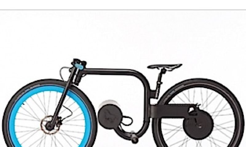 Elektrische fiets met 1 pk