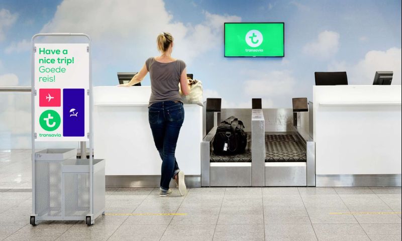 Transavia haalt bagage voor de vlucht thuis bij passagier op