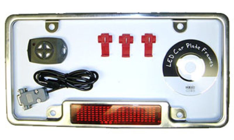 Nummerbord voor reclameboodschappen