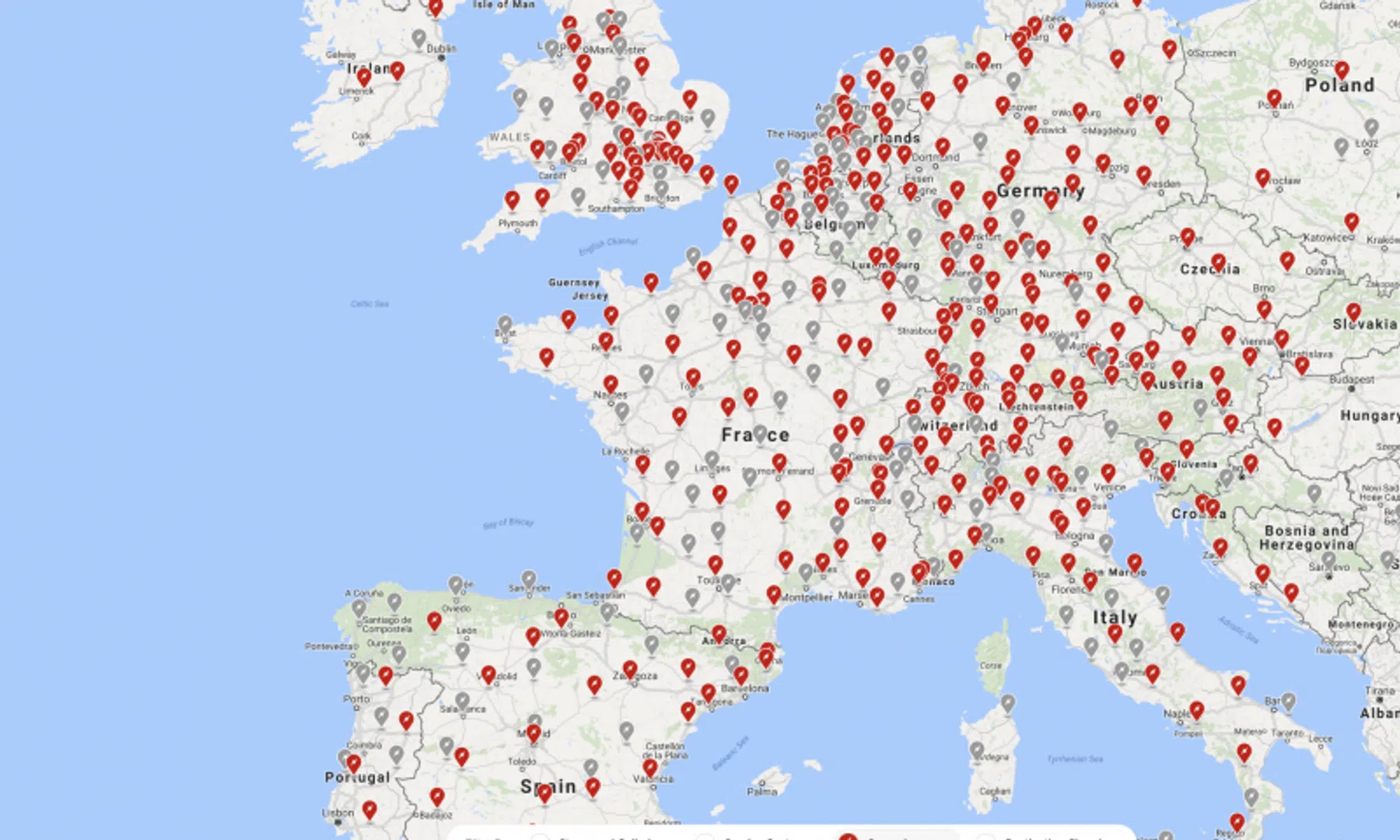 Tesla heeft nu 3200 snelladers in Europa