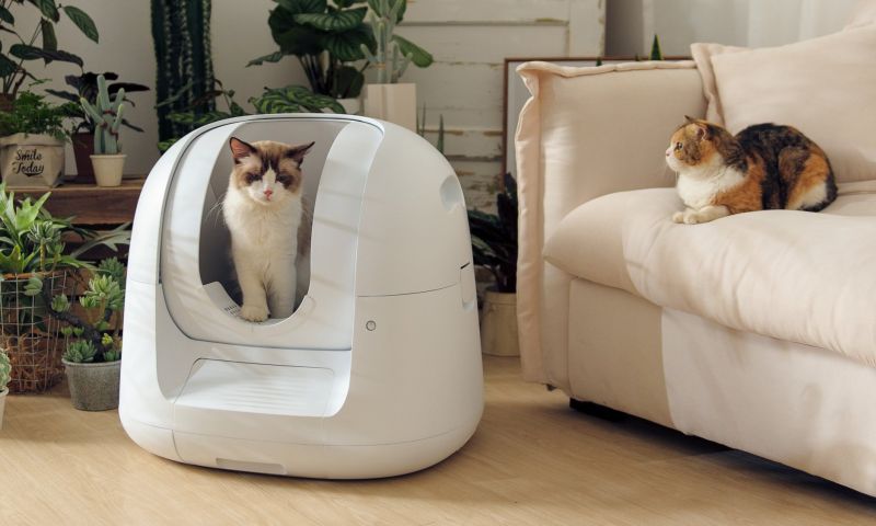 De slimme kattenbak die ook gezondheid trackt