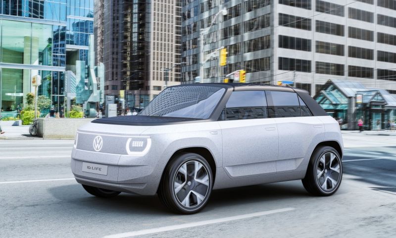 Volkswagen toont betaalbare elektrische stadsauto